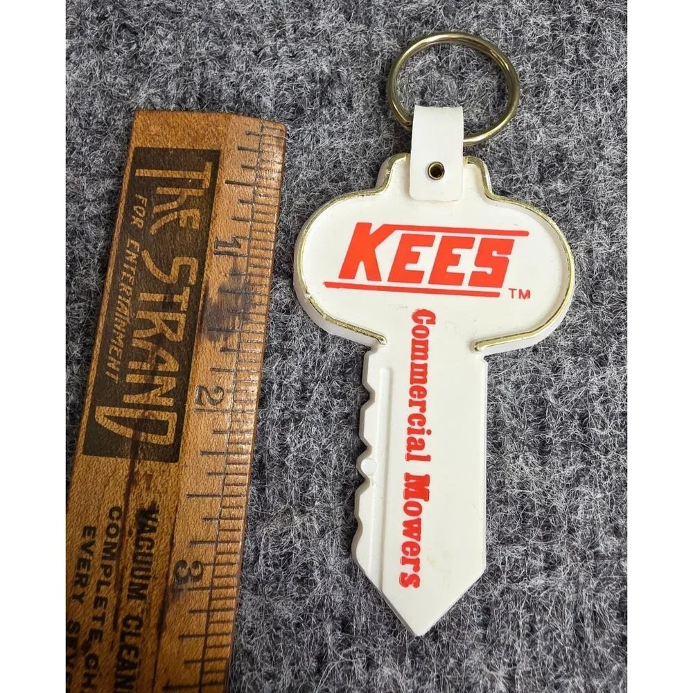 Kees Commercial Mowers Key-Shaped Keychain